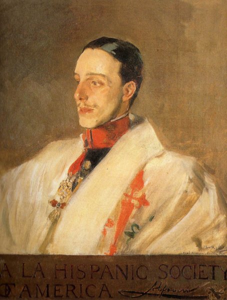 Portrait of King Alfonso