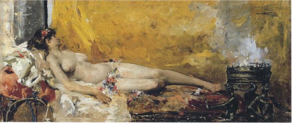 Bacante en reposo (Resting Bacchante)