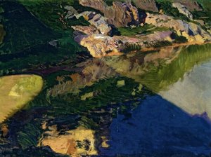 The Shadow of Alcantara Bridge, Toledo